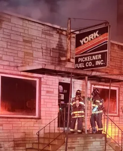 Williamsport business extensively damaged in three-alarm fire